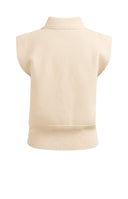 YAYA shirt met kraag - desert beige