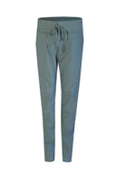 G-maxx travel broek in grijs/blauw uitgevoerd in een soepele travel stof