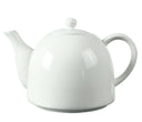 Witte vtwonen theepot van aardewerk