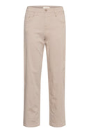 Cream broek katoen l32 - zand