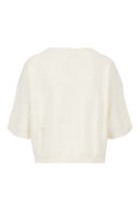 Zusss vestje fijngebreid - offwhite