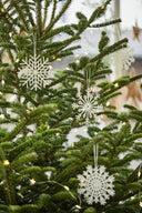 Ib Laursen sneeuwvlok papier - wit