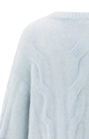 YAYA trui kabel - space grey/blue