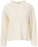 Fijn gebreide trui van JcSophie in offwhite kleur