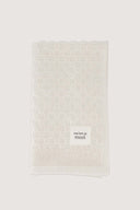 Zusss gastendoek wat ben je mooi in offwhite met opgestikt label
