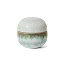 HKliving suikerpot petal uit de 70s Ceramics collectie in bolvormig keramiek