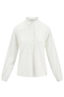 Witte blouse van Zusss van katoen en viscose