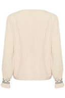 Cream blouse