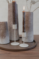 Kaarsenstandaard - beige