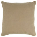 Ib Laursen kussenhoes in cognac kleur van 100% linnen in het formaat 50x50 cm