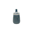 HKliving vaas m in blauw keramiek