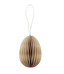 Decoratief paasei van Delight Department in karamelkleurig papier met magnetische sluiting