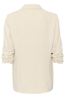 Cream blazer - zand