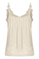Cream top anna - zand