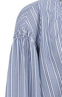 YAYA blouse - blauw/wit