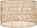 Lampenkap van naturelkleurig rattan