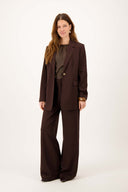 Zusss blazer - donkerbruin