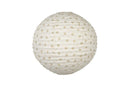 MrsBloom papieren lamp l in naturelkleur met gouden accenten