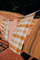 HKliving theedoek amber/blauw
