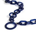 Looplabb leesbril ketting - donkerblauw