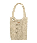 Barts schoudertas carabean in de kleur wheat met kwastje en schelpen