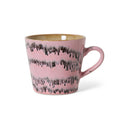 HKliving mok cappuccino bubble in roze keramiek
