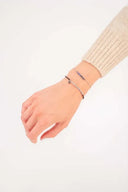 Zusss armband steentjes - blauw