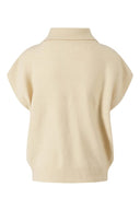 Zusss vestje mouwloos - beige