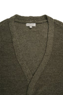 Zusss lang gebreid vest - groen
