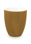 vtwonen mok zonder oor in de kleur caramel