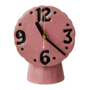 Tafelklok van het merk HKliving uitgevoerd in de kleur Pink