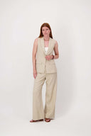 Zusss broek stretch - soft sand
