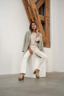 Zusss blazer - saliegroen