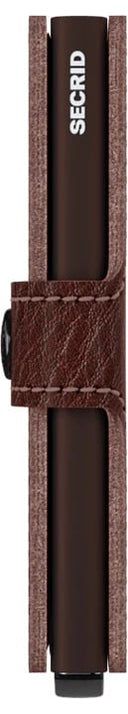 Secrid miniwallet veg espresso - bruin
