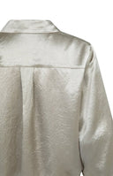 YAYA blouse satijn - beige/bruin