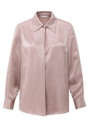 YAYA blouse satijn - roze