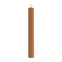 DeluxeHomeart LED dinerkaars 24 cm in de kleur caramel