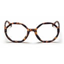 Looplabb leesbril Lolita in kleur Turtle met achthoekig montuur