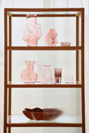 HKliving vaas glas - roze