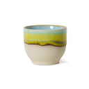 HKliving mok cafe cup glint van keramiek met een glanzende afwerking