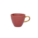 Urban Nature Culture mok s good morning in apricot met een gouden randje