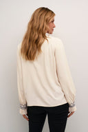 Cream blouse