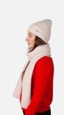 Barts beanie bayne - creme/wit