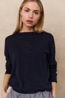 YAYA trui - donkerblauw