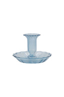 Zusss kandelaar van blauw glas