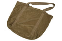 MrsBloom shopper in corduroy stof met de kleur ginger