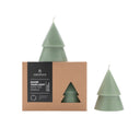 Groene Original Home kerstboomkaars van 10 cm hoog
