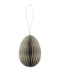 Papieren paasei hanger van Delight Department in de kleur mokka