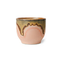 HKliving mok cafe cup blossom van keramiek met een matte afwerking