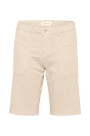 Cream broek kort - oatmeal